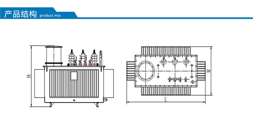 S11-M.ZT智能有載調(diào)容配電變壓器產(chǎn)品結構